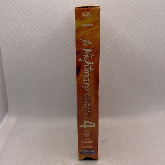 A Nightmare On Elm Street 4 The Dream Master VHS Horror Movie Original 1988 - Picture 4 of 9